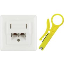 Schwaiger TDU2628532 socket-outlet RJ-45...