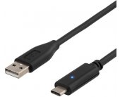 Deltaco Phone cable USB 2.0, Type-A ->...