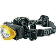 Schwaiger WLED 40 Black, Yellow Headband...