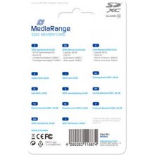 MediaRange MR965 memory card 64 GB SDXC...
