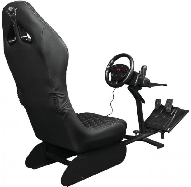Trust Gxt 1155 Universal Gaming Chair Padded Seat Black Ox Ee