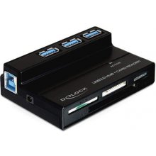 DeLOCK Card Reader USB3.0 -> 60in1 +3 Port...