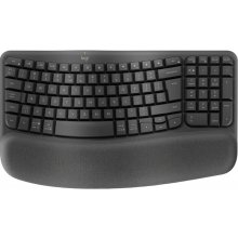 LOGITECH Keyboard Wave Keys US (W), black