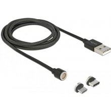 DELOCK Lade-/Datenkabelset magnetisch USB >...