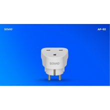 Savio Travel adapter ap-02