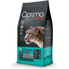 OptimaNova Cat Sterilised Chicken & Rice 8kg