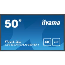 Monitor IIYAMA 125.7cm(50") LH5070UHB-B1...