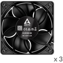ARCTIC S12038-8 Server Fans, 4-pin, 120mm, 3...