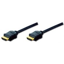 DIGITUS HDMI HighSpeed Ethernet HDMI, 5m, 4K...