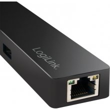 LogiLink USB 3.1 HUB 3-port Type-C w/Gigabit...