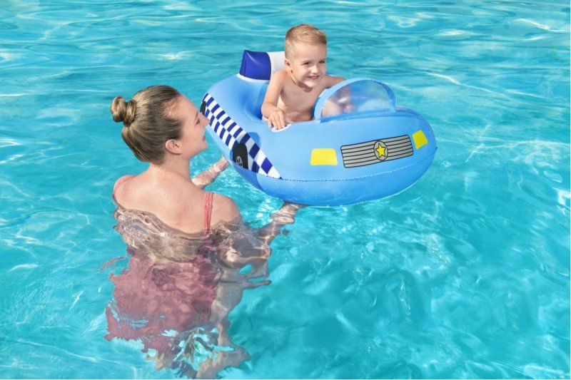 Bestway Boat Police with sound 97cm x 74cm 34153 - OX.ee