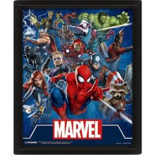 Pyramid International Plakat Marvel 3D