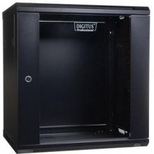 DIGITUS DN-WU19 12U/450/B rack cabinet Wall...