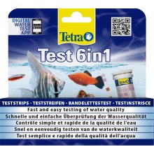 TETRA Test 6in1 water test for aquariums, 25...