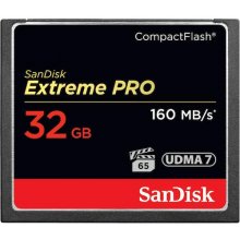 SANDISK Extreme Pro CF 32GB 160MB/s...