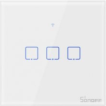 Sonoff T0EU3C light switch Tempered glass...