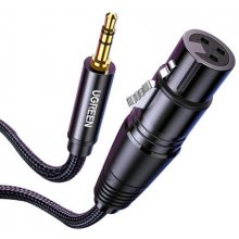 Ugreen 20763 audio cable 1 m XLR 3.5mm Black