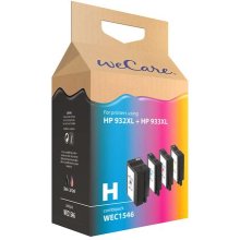 Wecare WEC1546 ink cartridge 4 pc(s) Black...