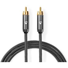 Nedis CATB24100GY30 audio cable 3 m RCA Grey
