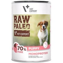 VetExpert RAW PALEO Puppy Monoprotein Pork -...