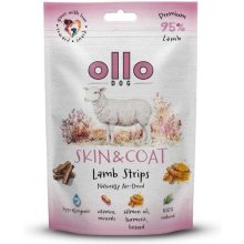 OLLO Air-Dried Skin & Coat Lamb strips - dog...