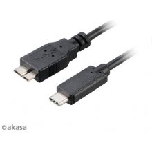 AKASA C/micro-B, 1m USB cable USB 3.2 Gen 2...