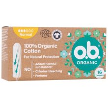 O.b. Organic Normal 16pc - Tampon naistele