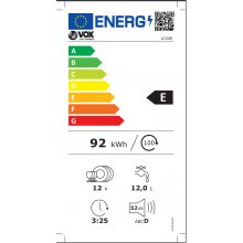 VOX Dishwasher LC20E
