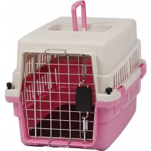 KANING Pet transport box, 50x34x32 cm, pink