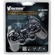 VAKOSS GP-3925BK Gaming Controller Black RF...