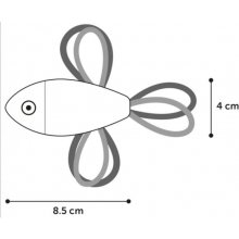 FLAMINGO Mänguasi Kassile Asli Kalake 12,5cm