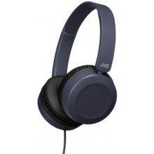 JVC Powerful Sound Wired On Ear Blue