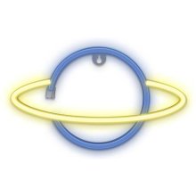 Forever Light Neon LED Light SATURN yellow...