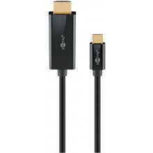 GOOBAY USB-C to HDMI Cable 4K at 60 Hz, 1 m...