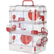 ZOLUX Rody3 Trio - rodent cage - red