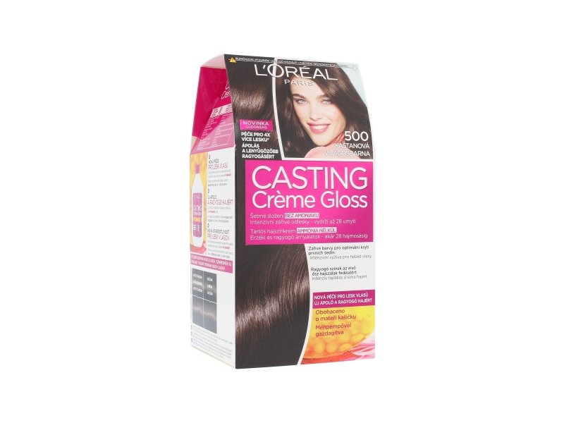 L'Oréal Paris Casting Creme Gloss 500 Medium Brown 48ml - Hair Color for  Women 