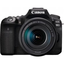 Fotokaamera Canon EOS 90D Kit + EF-S 18-135...