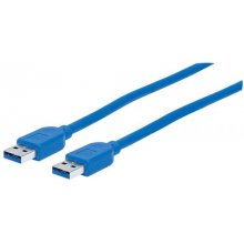 Manhattan USB-A to USB-A Cable, 1.8m, Male...