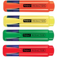 Forpus Tekstimarker Redactor, 2-5mm, 4-värvi