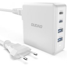 DUDAO Adapter GAN 100W Type Cx2+ 2xUSB White...