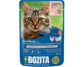 BOZITA Indoor & Sterilised Chicken & Turkey...