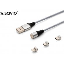 SAVIO CL-156 USB cable 2 m USB 2.0 USB C...
