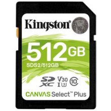 Флешка Kingston Technology 512GB SDXC Canvas...