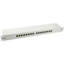 Equip Patchpanel 16x RJ45 Cat5e 19" 1HE hall
