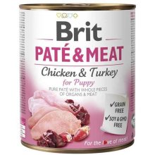 Brit Paté & Meat Puppy Chicken - wet dog...