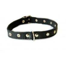 HIPPIE PET Collar from velours with...