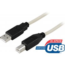 DELTACO USB 2.0 kaabel Tüüp A - Tüüp B 0,5m