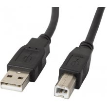 Lanberg Cable USB 2.0 AM-BM 5M Ferryt black