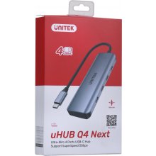 UNITEK HUB USB-C 3.1 4x USB-C; 5 Gbps; 15cm