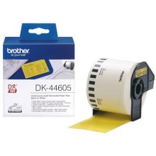 Brother DK-44605 printer label Yellow